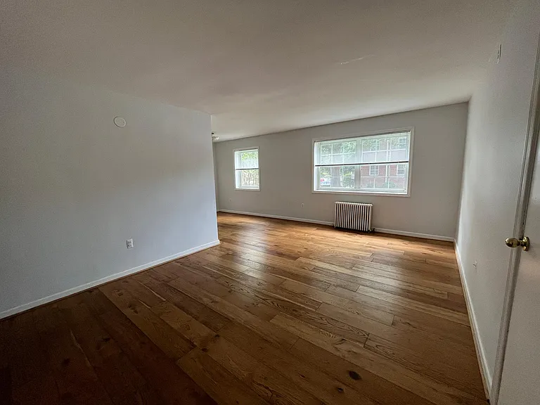 View inside door in living room. Radiator heat. Very cozy