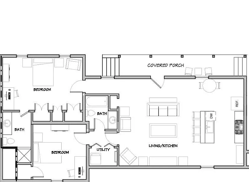 Floor Plan - Unit B
