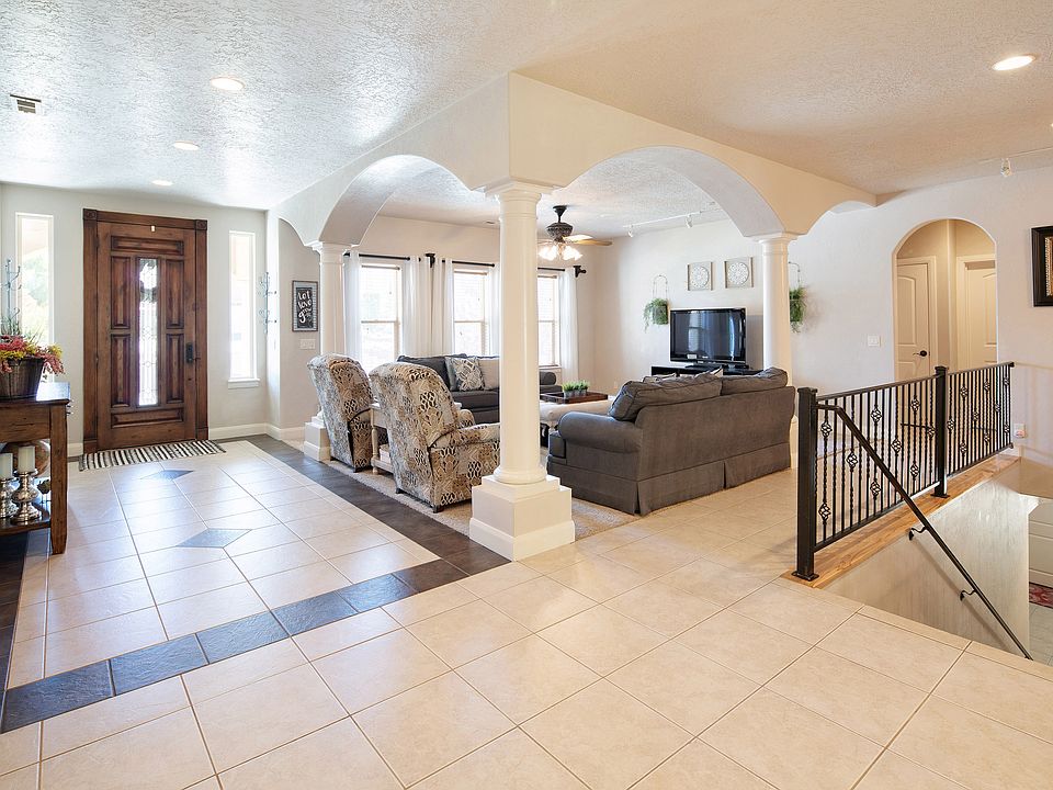 Living Room and Entry Way