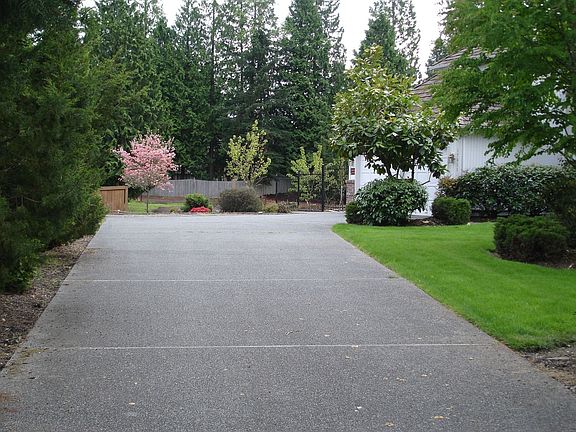 Gourgeos drive way sorrounded by trees