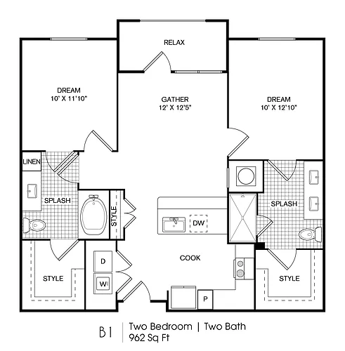 Floor plan B1
