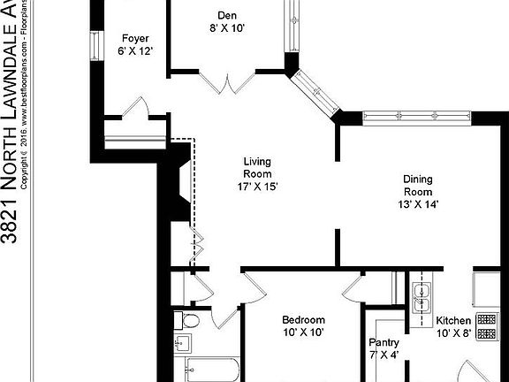 5th image of 3821 N Lawndale Ave #1