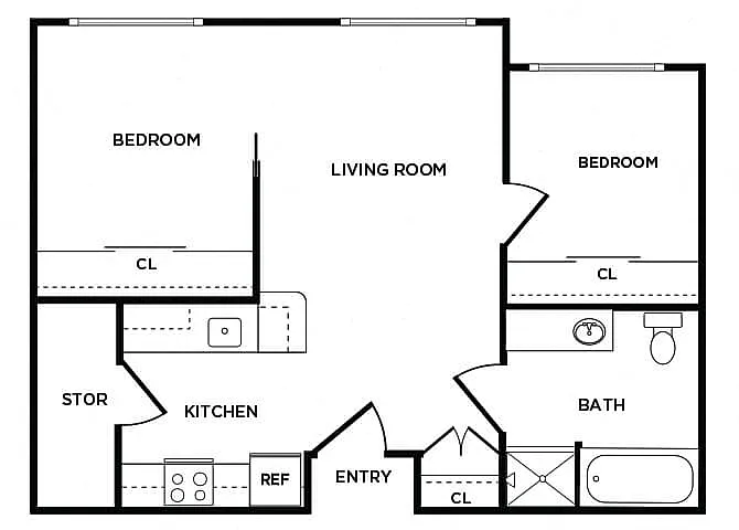 Floor plan B1