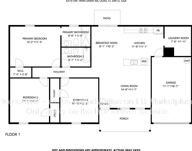 3 bed, 2.0 bath, 1245 sqft, $1,695 — Photo 3