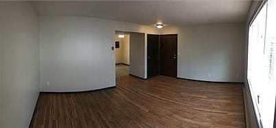 This living room now has carpet