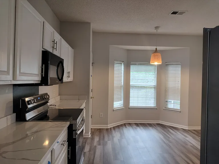 Kitchen with Quartz countertops