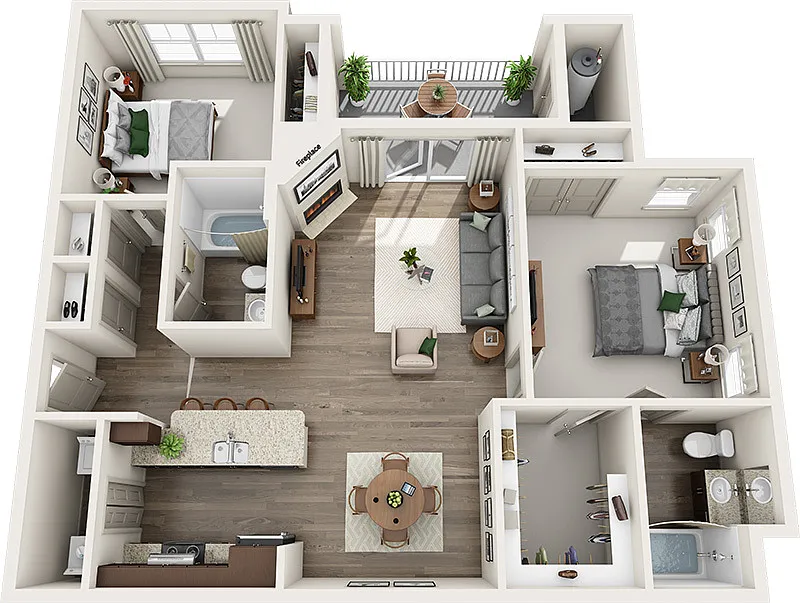 Floor plan C1
