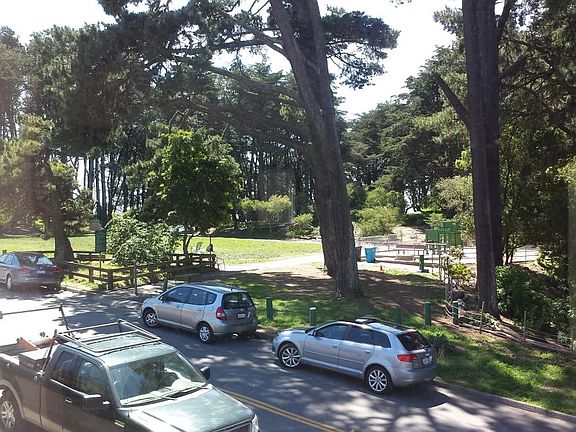 Park view from living room