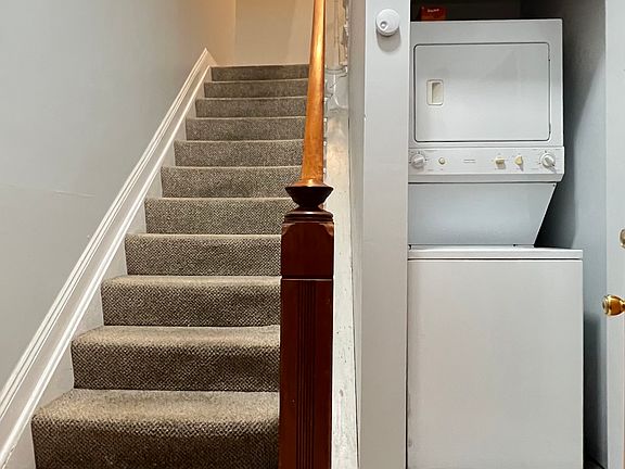 Entrance with in-unit laundry