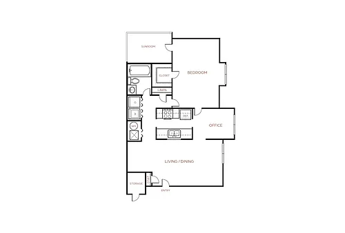 Floor plan A2 Classic