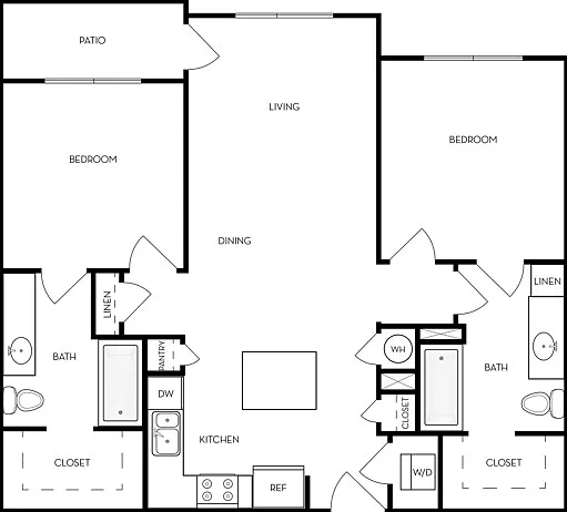 Palisades Unit Floorplan Palisades Unit Floorplan