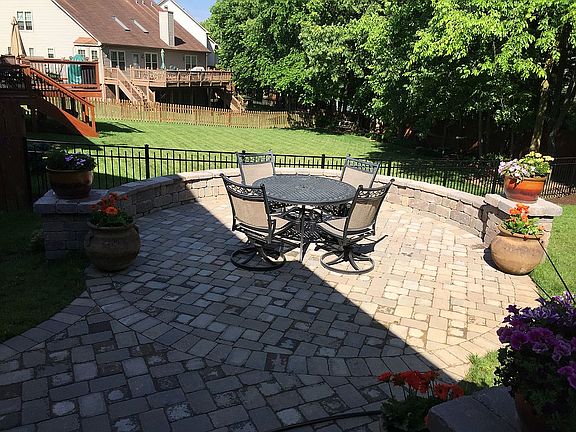 Paver patio and built 2015