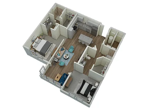 Floor plan Southern Magnolia