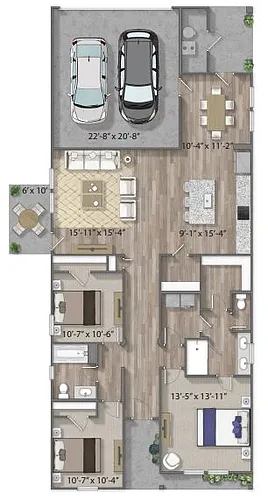 Floor plan Richmond