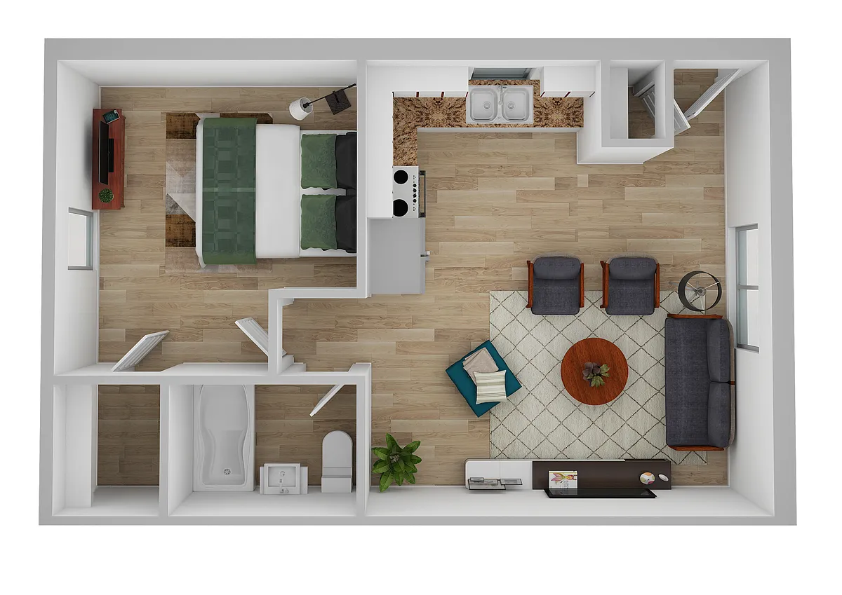 Floor plan 501