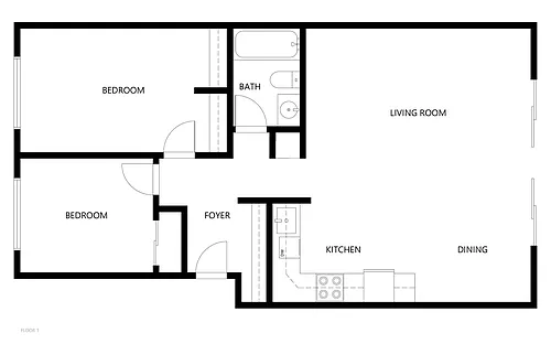 Floor plan Floorplan XX1