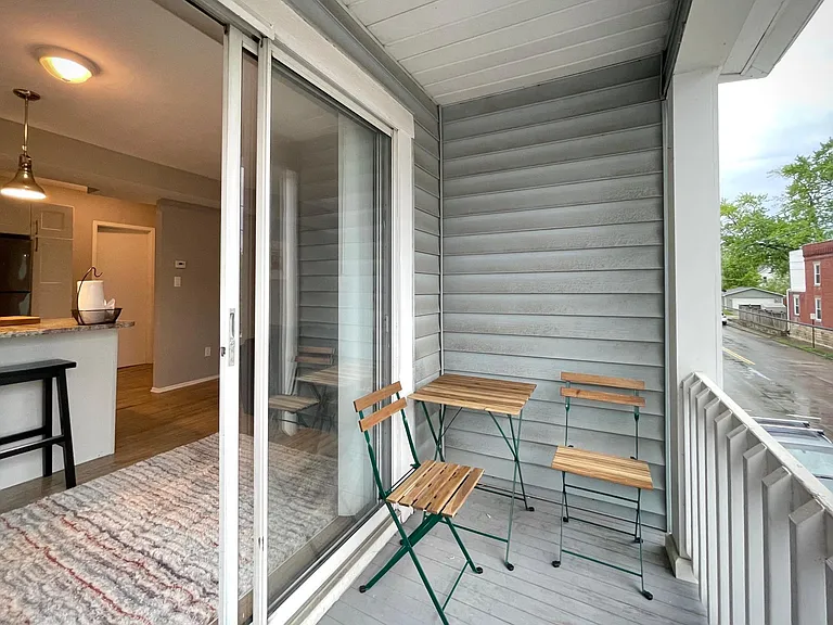 Second floor balcony