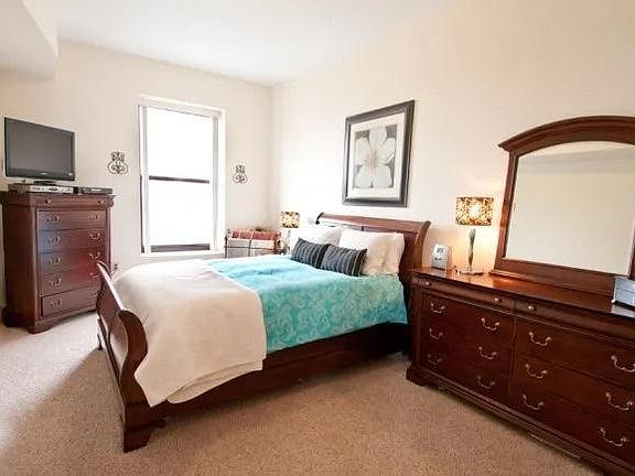 Large bedroom with downtown views!