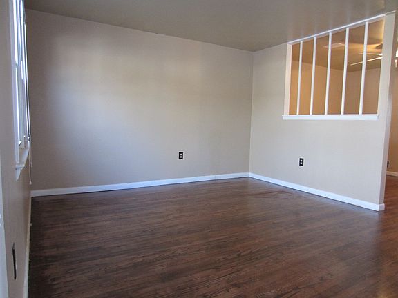 Living room with hardwood floors