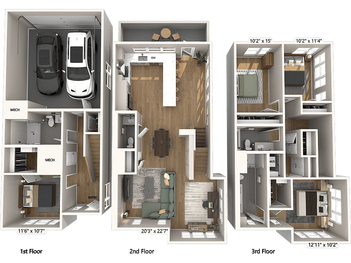 Floor plan D2TS