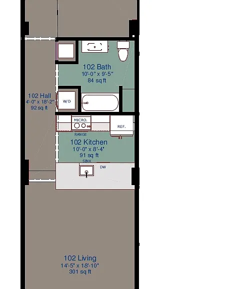 CASE 102 Floorplan