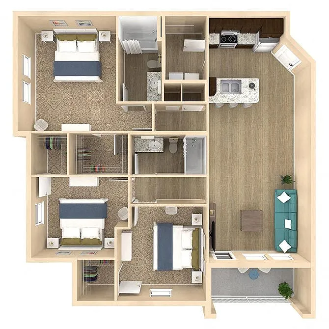 Floor plan Vista