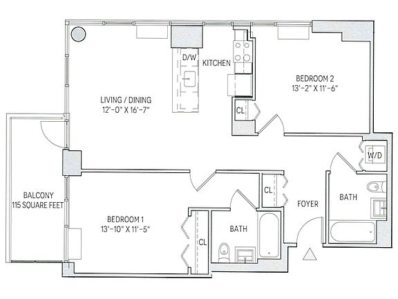 2nd image of 180 Myrtle Ave APT 11A