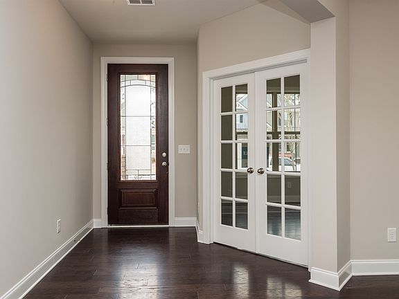 Ornamental Glass Front Door