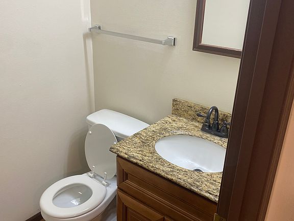 Updated main floor 1/2 bathroom.