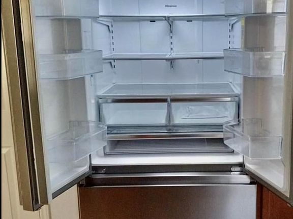 New Stainless Steel Refrigerator