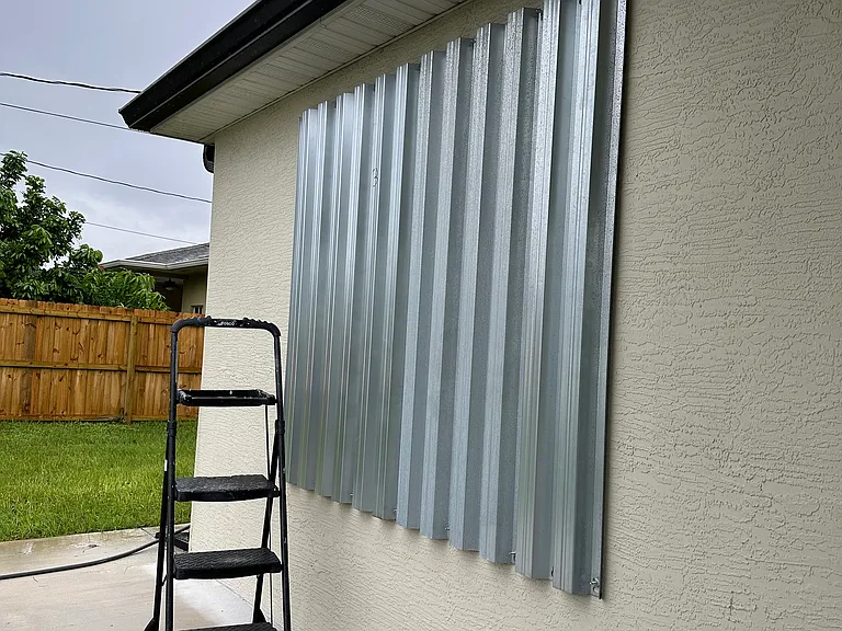 Hurricane Shutters are available