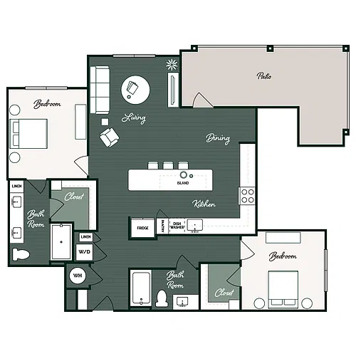 Floor plan B3