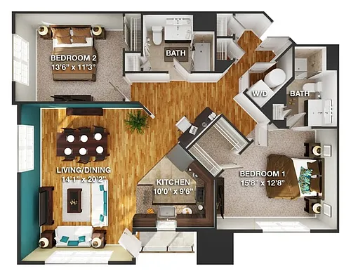 Floor plan Corbel (C)