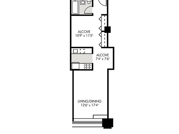 2nd image of 95 Horatio St APT 5G