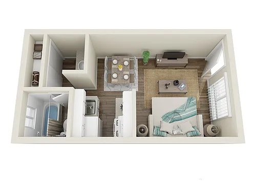 Floor plan Studio