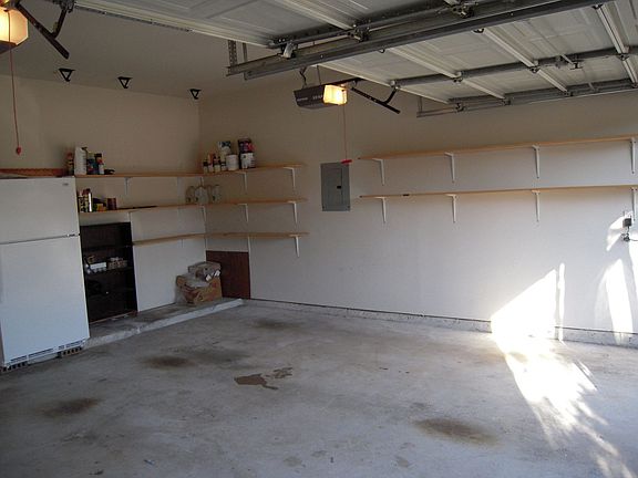 Garage with added storage