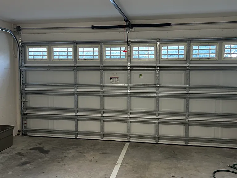 2 car garage with opener