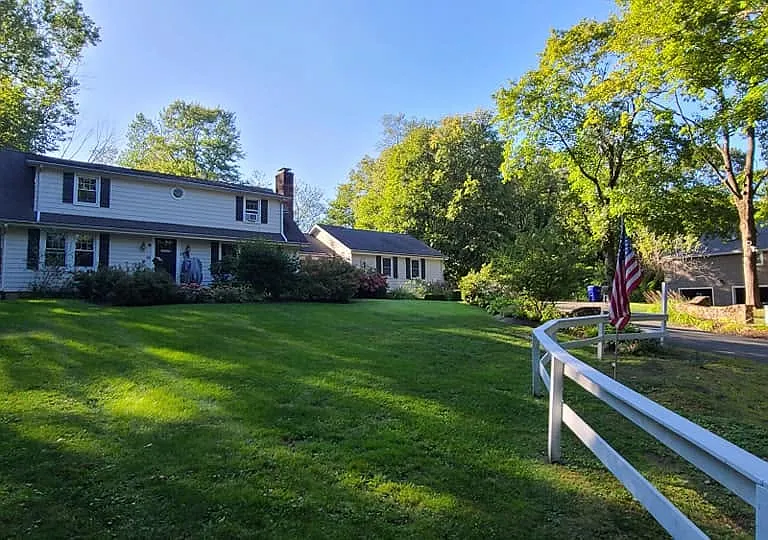 Front of the house