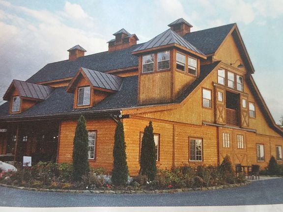 Rendition of barn  completed