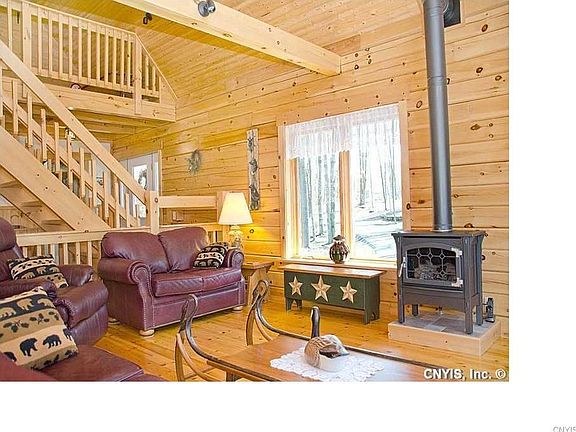 Living area wth propane stove