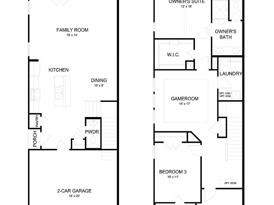 Luxury single-family home showcasing exquisite architectural design with 3 beds and 2.5 baths.