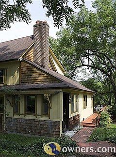 Side entrance & deck