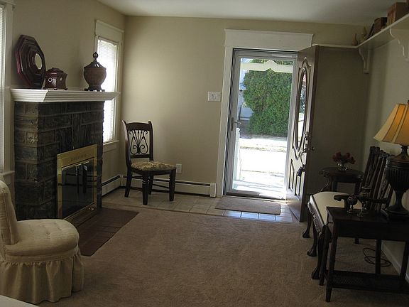 Fireside living room