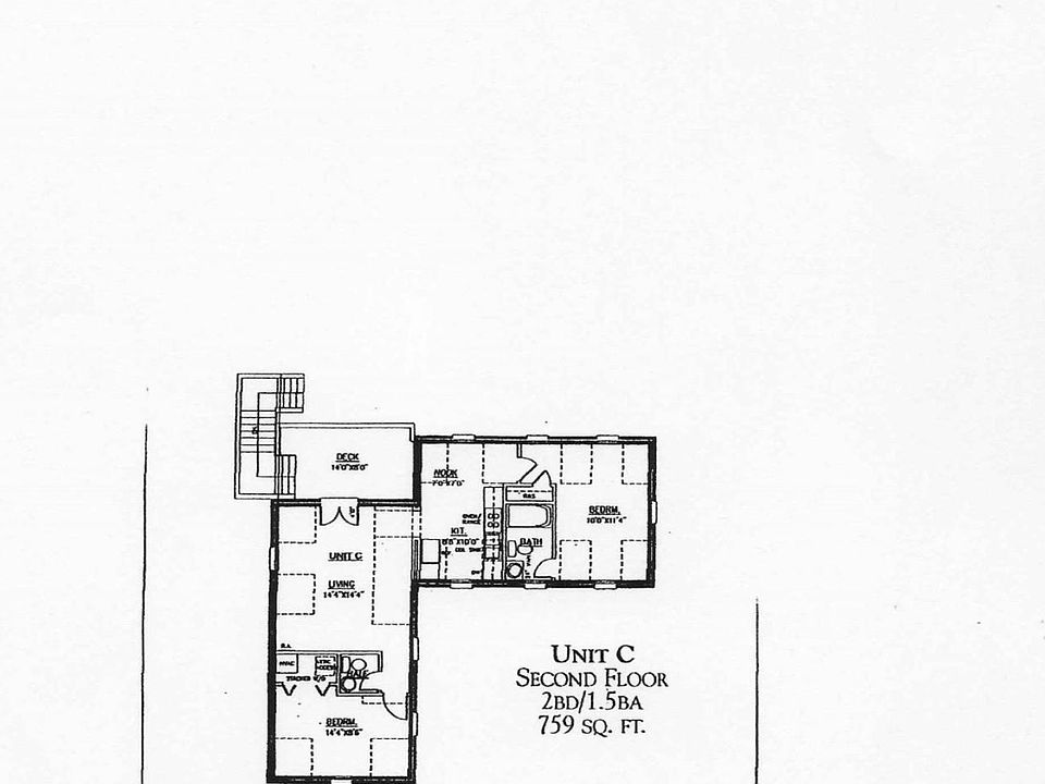 Floor Plan Unit C