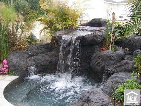 Lava Rock Waterfall