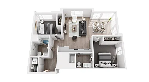 Floor plan B7