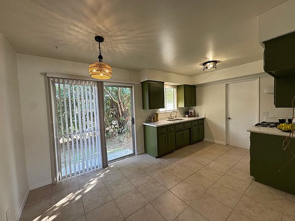 Remodeled kitchen with new counter tops