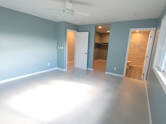 Upstairs bedrooms has a walk-in closet.