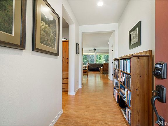 Entry way with view to the greenbelt!!