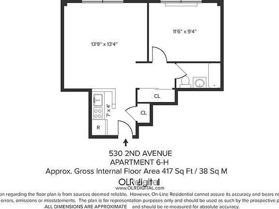 2nd image of 530 2nd Ave APT 6H